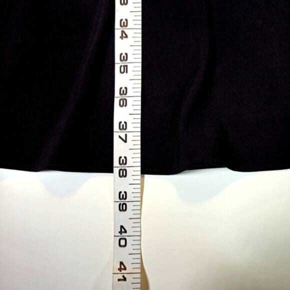 Evan Picone Halter Dress Women Size 6 Black Event Feminine Dramatic Cocktail - Picture 7 of 9